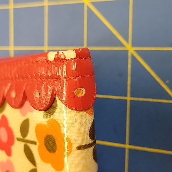 Vera Bradley Frill Pleather Wallet Floral 4 x 6 - Picture 3 of 12